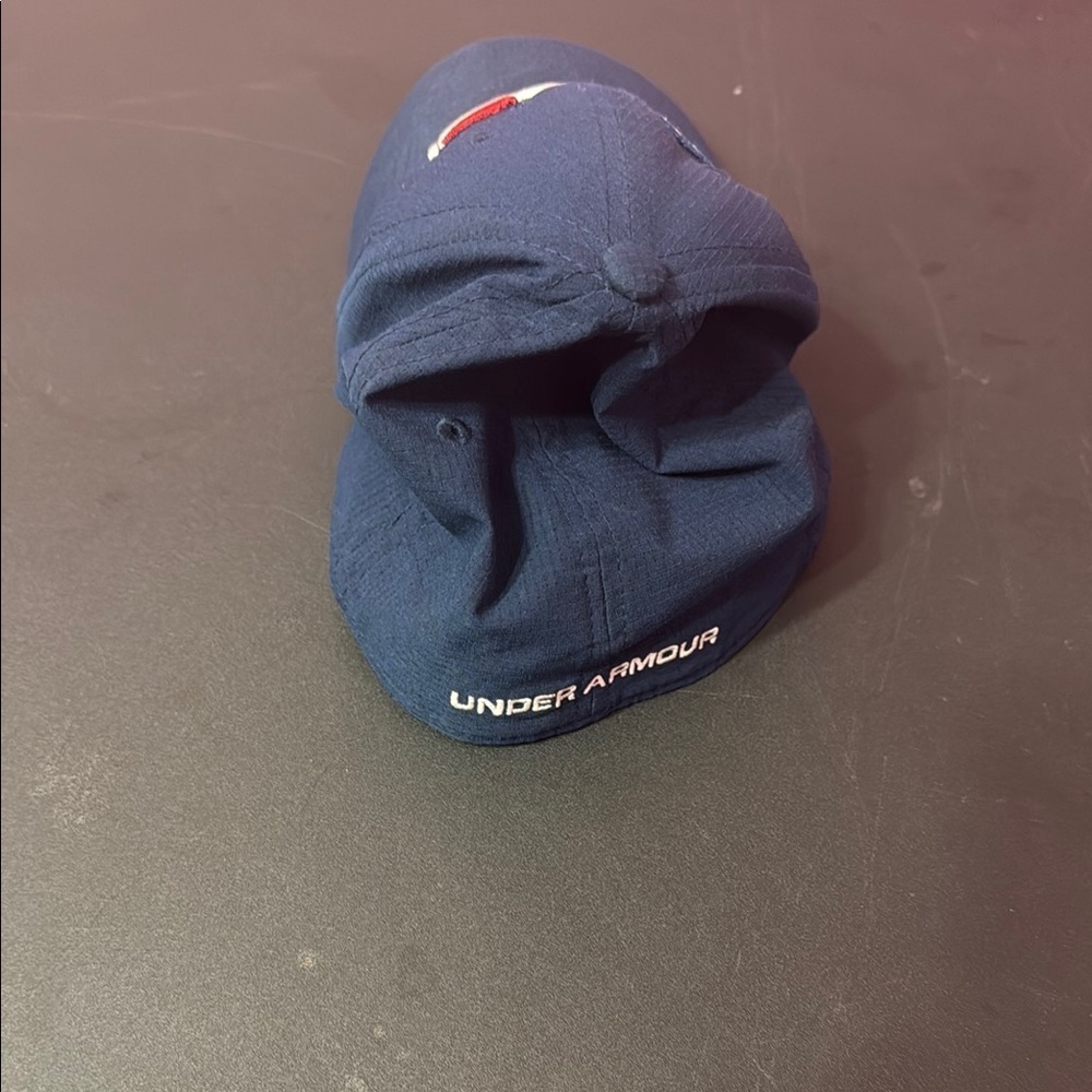 Under Armour Blue and Red Hat with Patriotic Design - Picture 2 of 3